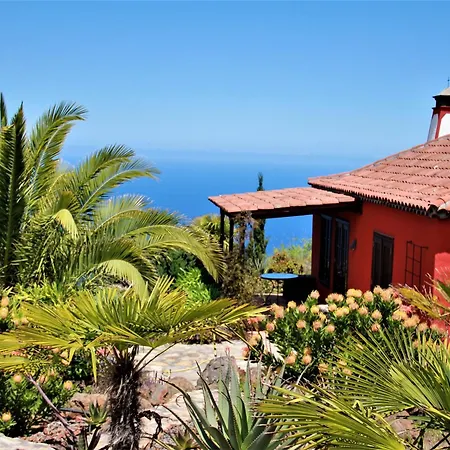 Finca Villa Miramar Mit Infinity Pool Puntagorda (La Palma)