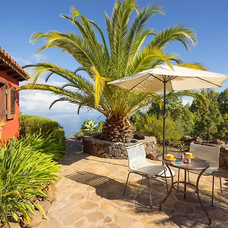 Finca Villa Miramar Mit Infinity Pool Puntagorda (La Palma)